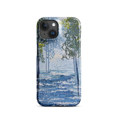 River Trees Phone case for iPhone