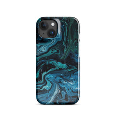 Abstract Blue Phone case for iPhone