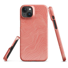 Coral Pink Phone case for iPhone