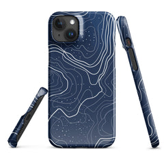 Blue Art Phone case for iPhone