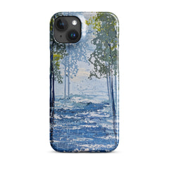 River Trees Phone case for iPhone