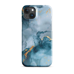 Blue Gold Phone case for iPhone