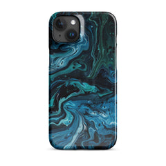 Abstract Blue Phone case for iPhone