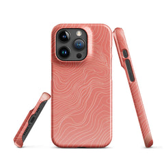 Coral Pink Phone case for iPhone