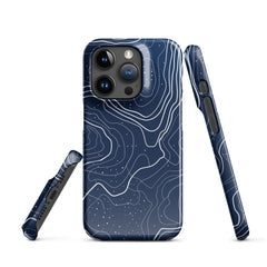 Blue Art Phone case for iPhone