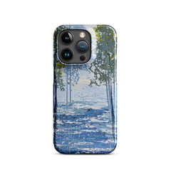 River Trees Phone case for iPhone