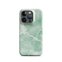 Jade marble Phone case for iPhone