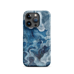 Blue watercolor Phone case for iPhone