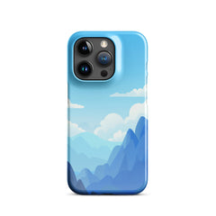 Blue Mountain Phone case for iPhone