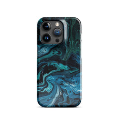 Abstract Blue Phone case for iPhone