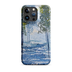 River Trees Phone case for iPhone