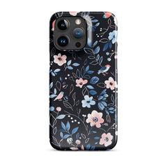 Blue Flowers Phone case for iPhone