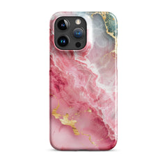 Pink Marble Phone case for iPhone