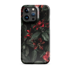 Dark Floral Phone case for iPhone