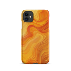 Abstract Yellow Phone Phone  case for iPhone