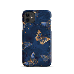 Blue Butterflies Phone case for iPhone