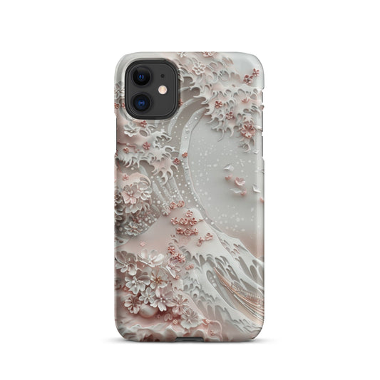 Great Wave White Phone case for iPhone