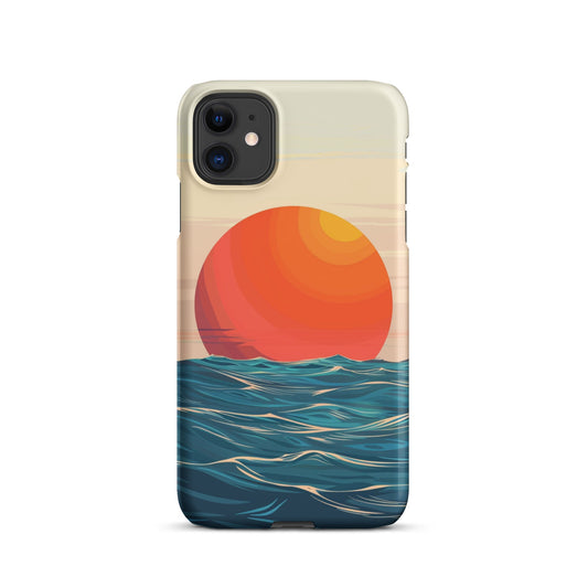 Ocean Sun Phone case for iPhone