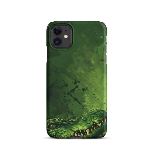 Crocodile Art Phone case for iPhone