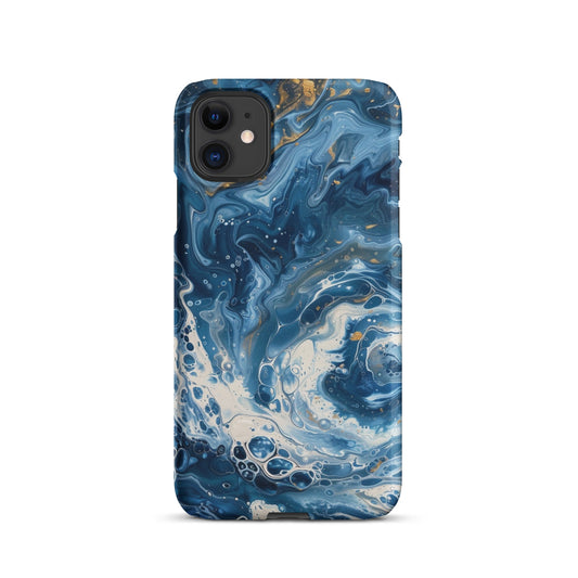 Blue Waves Phone case for iPhone