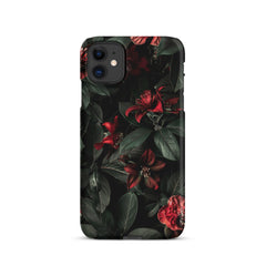 Dark Floral Phone case for iPhone