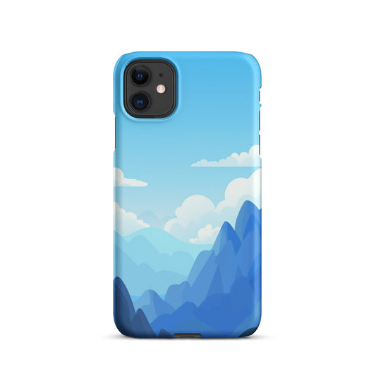 Blue Mountain Phone case for iPhone