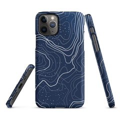 Blue Art Phone case for iPhone