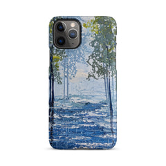 River Trees Phone case for iPhone