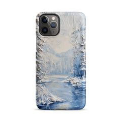 Winter River Phone case for iPhone