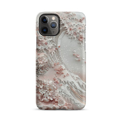 Great Wave White Phone case for iPhone