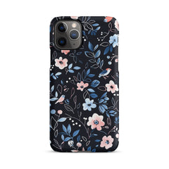 Blue Flowers Phone case for iPhone