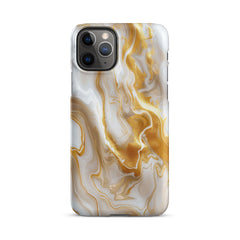 Gold Marble Phone case for iPhone