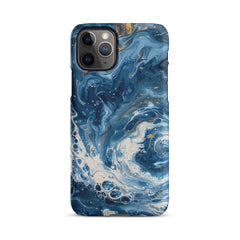 Blue Waves Phone case for iPhone