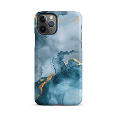 Blue Gold Phone case for iPhone