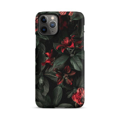 Dark Floral Phone case for iPhone