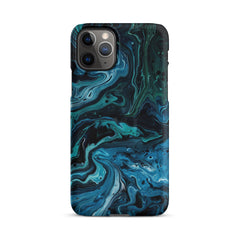 Abstract Blue Phone case for iPhone