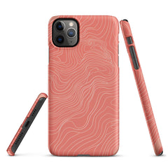 Coral Pink Phone case for iPhone