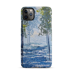 River Trees Phone case for iPhone