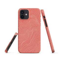 Coral Pink Phone case for iPhone