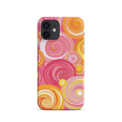 Pink Yellow Phone case for iPhone