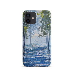 River Trees Phone case for iPhone