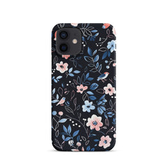 Blue Flowers Phone case for iPhone