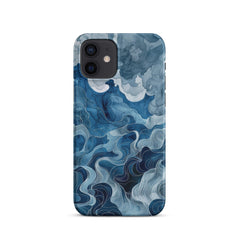 Blue watercolor Phone case for iPhone