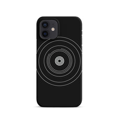 Black Circle Phone case for iPhone