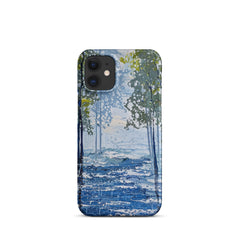 River Trees Phone case for iPhone