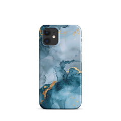 Blue Gold Phone case for iPhone