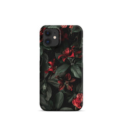 Dark Floral Phone case for iPhone