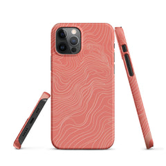 Coral Pink Phone case for iPhone