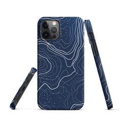 Blue Art Phone case for iPhone