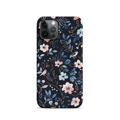 Blue Flowers Phone case for iPhone